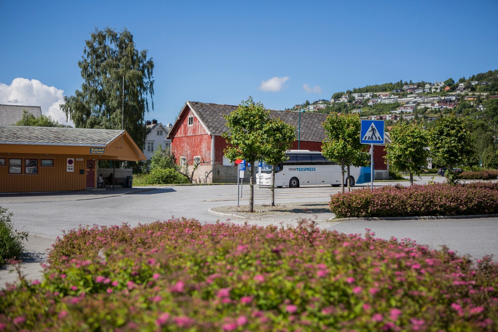Kort veg til Volda rutebilstasjon Galleribilde