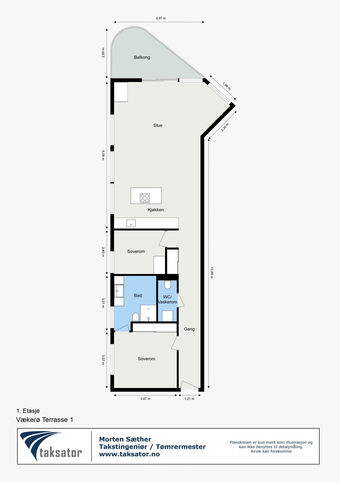 Plantegning Galleribilde