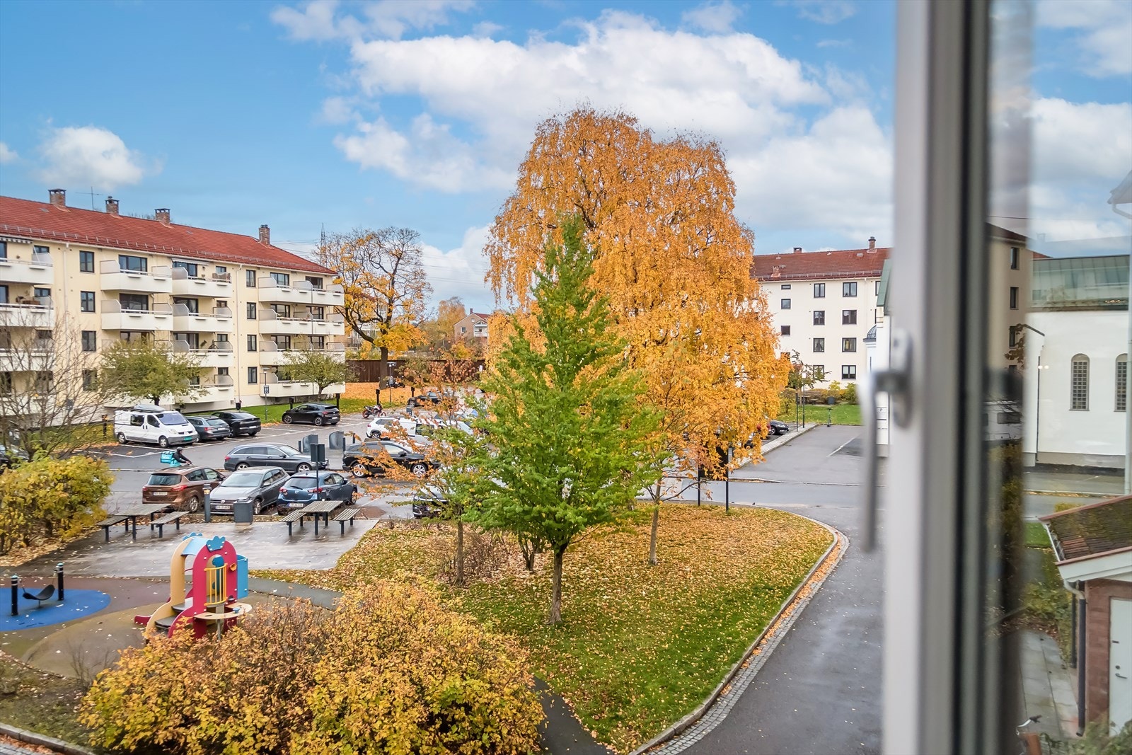 Utsikt fra soverom. Galleribilde