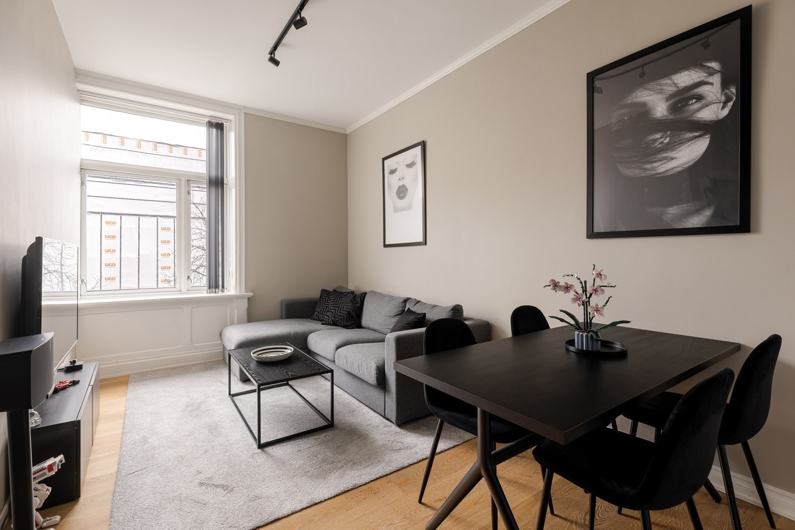 Leiligheten har en arealeffektiv og praktisk planløsning. Galleribilde