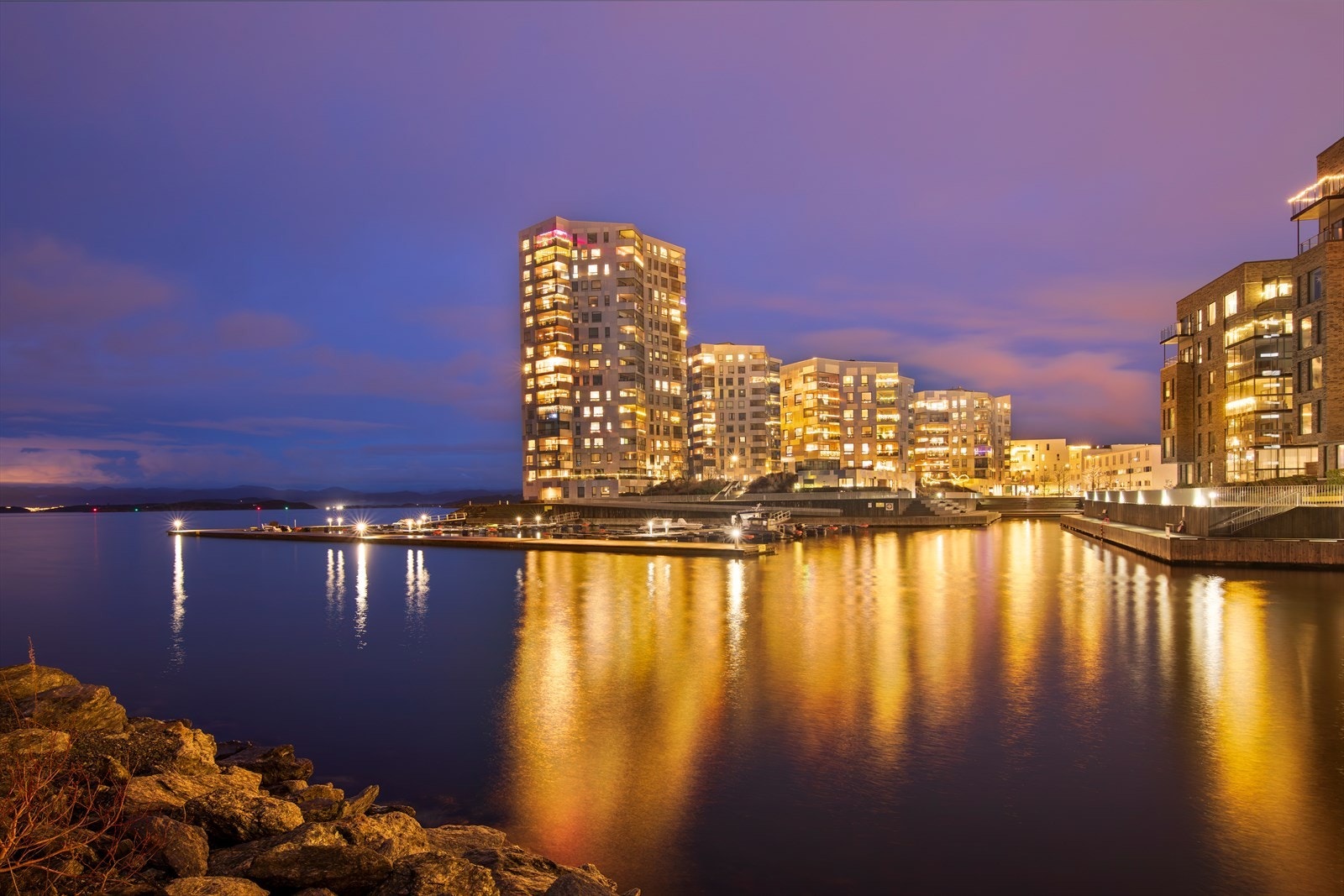 Velkommen til en fantastisk leilighet i populære Lervigbrygga. Foto: Norwegian Faust (Jon Helge Hesby) Galleribilde