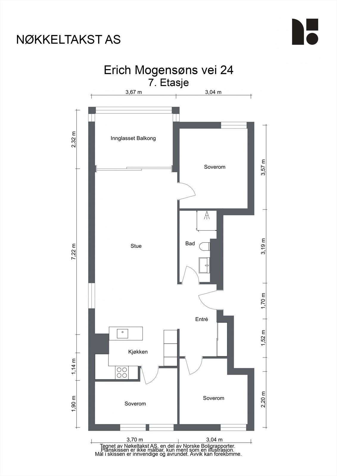Plantegning. Galleribilde