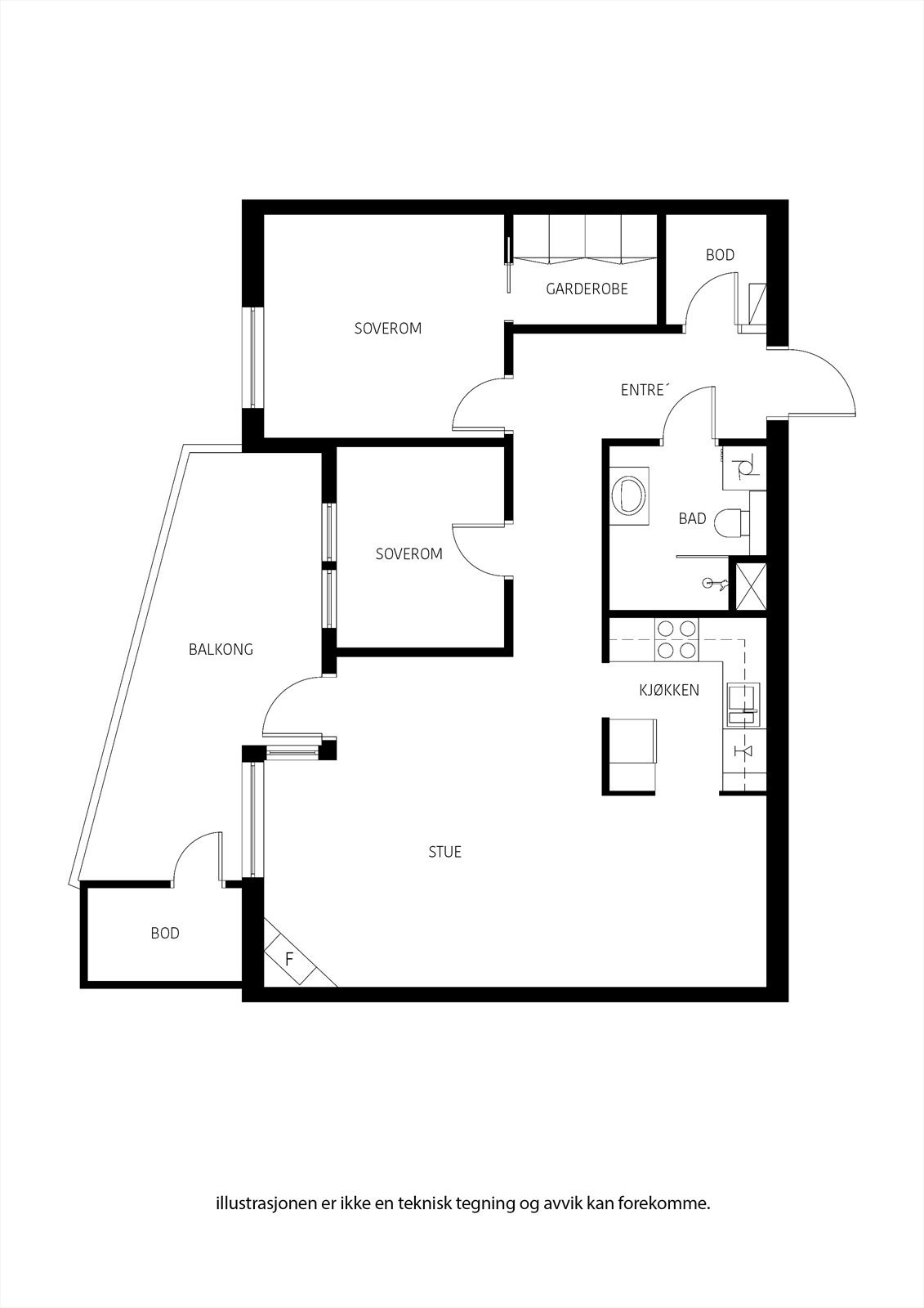 Plantegning Galleribilde