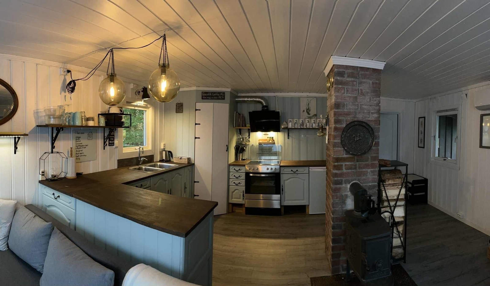 Romslig kjøkken, med masse plass Galleribilde