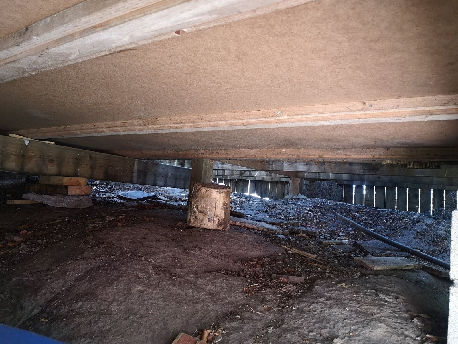 Tilstanden under hytten Galleribilde