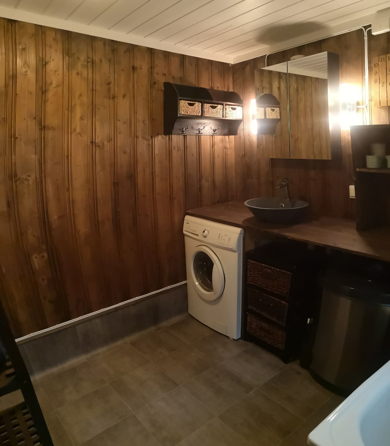 Vaskemaskin følger hytta Galleribilde