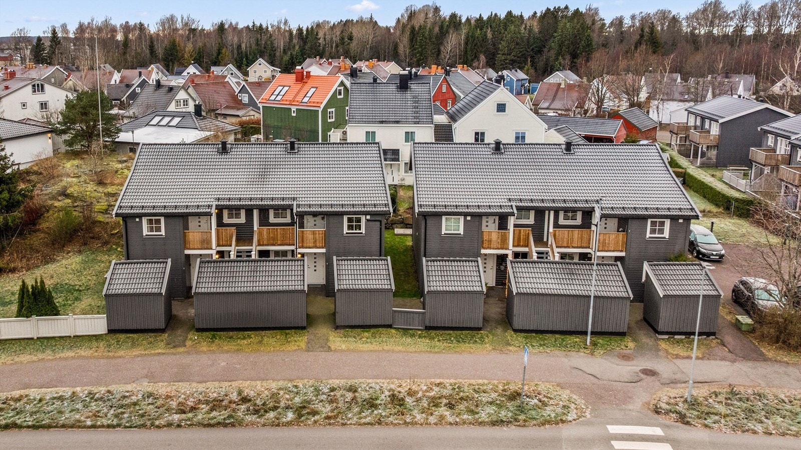 Fasade sett fra Rønningveien Galleribilde