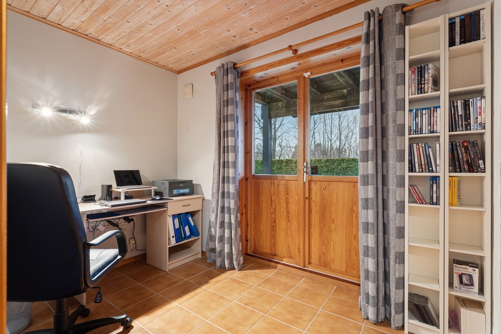 Kontor som opprinnelig er tegnet inn som bod i byggetegninger. Galleribilde