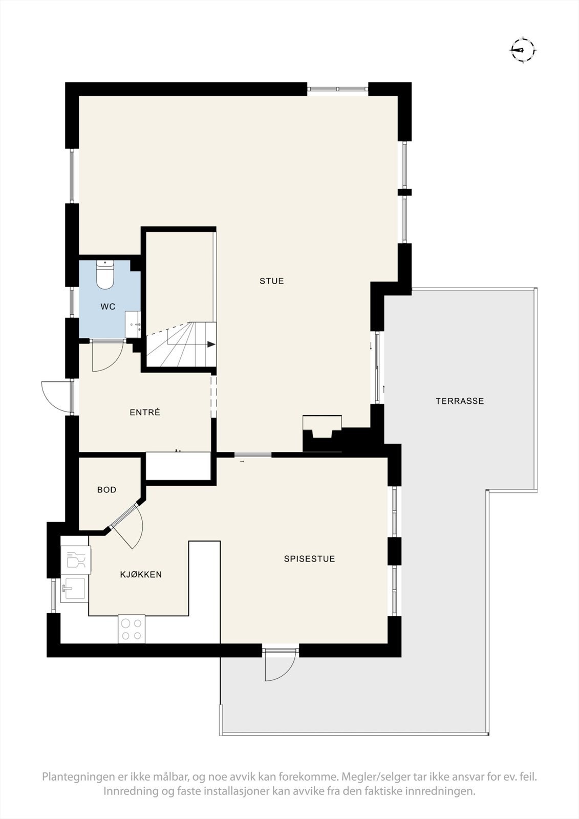 Plantegning. Galleribilde