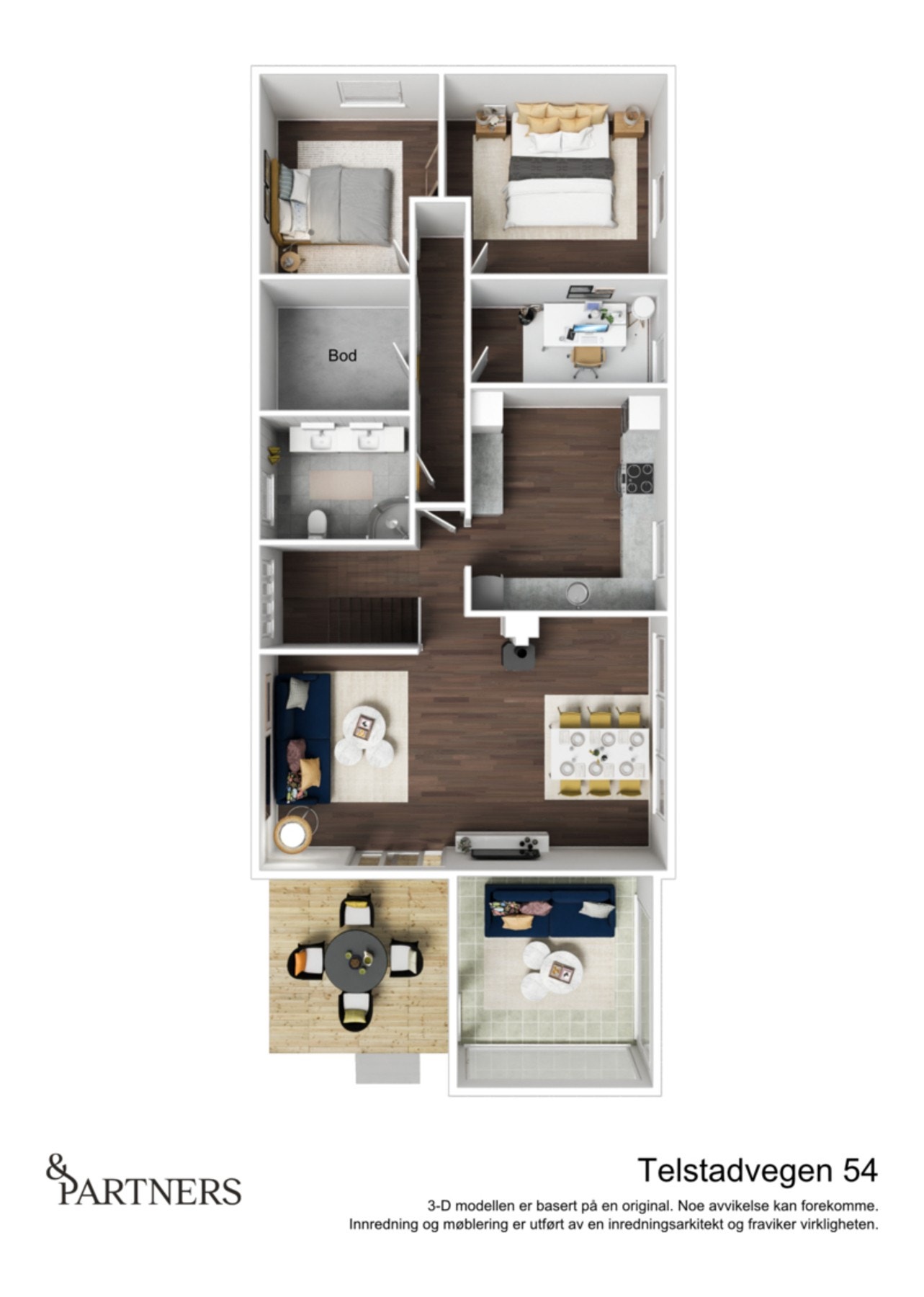 Planskisse 2. etasje Galleribilde