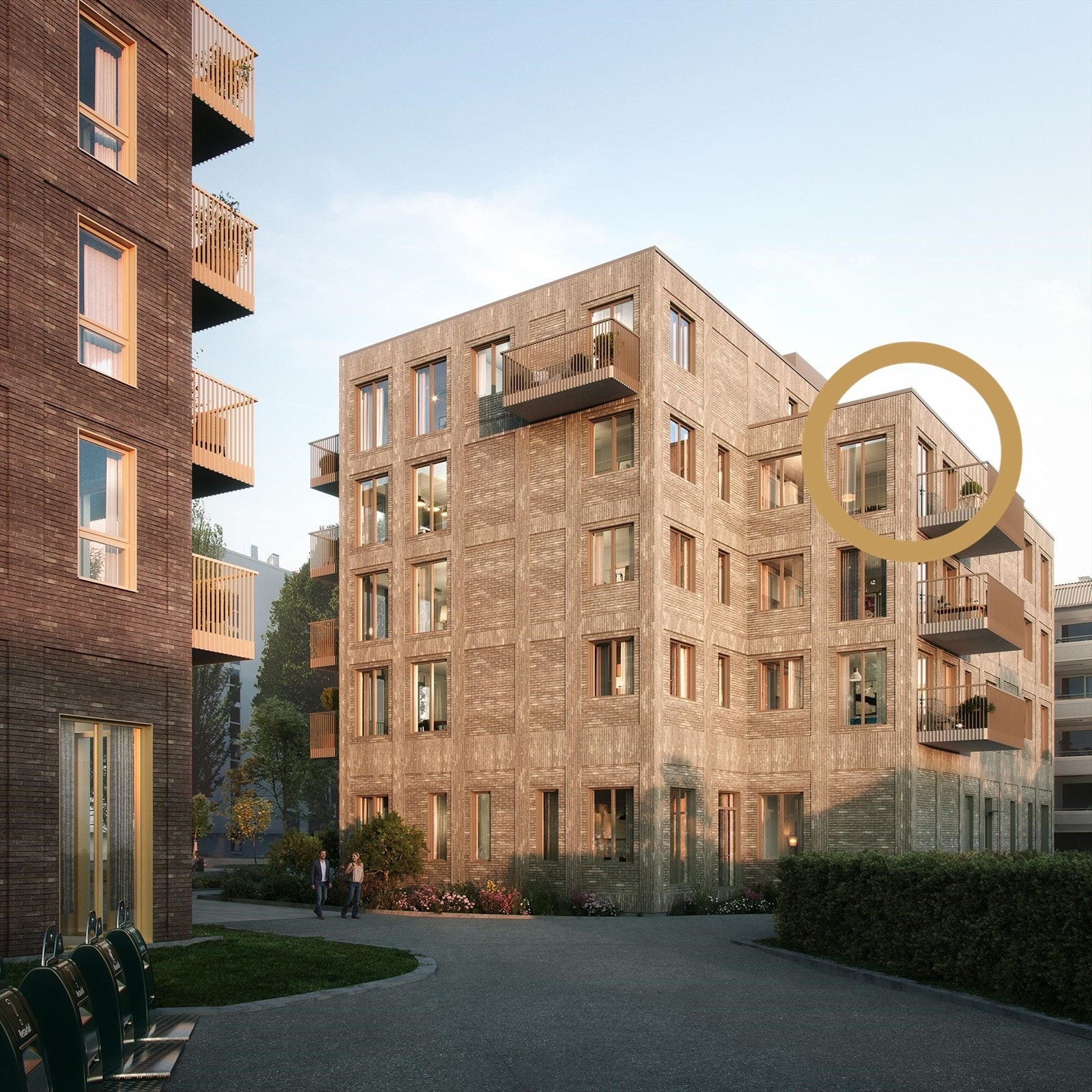 Skeiane Stasjon leilighet H0401 i byggetrinn 2 presenteres av Michael Boxill, Nordvik Bolig. Galleribilde