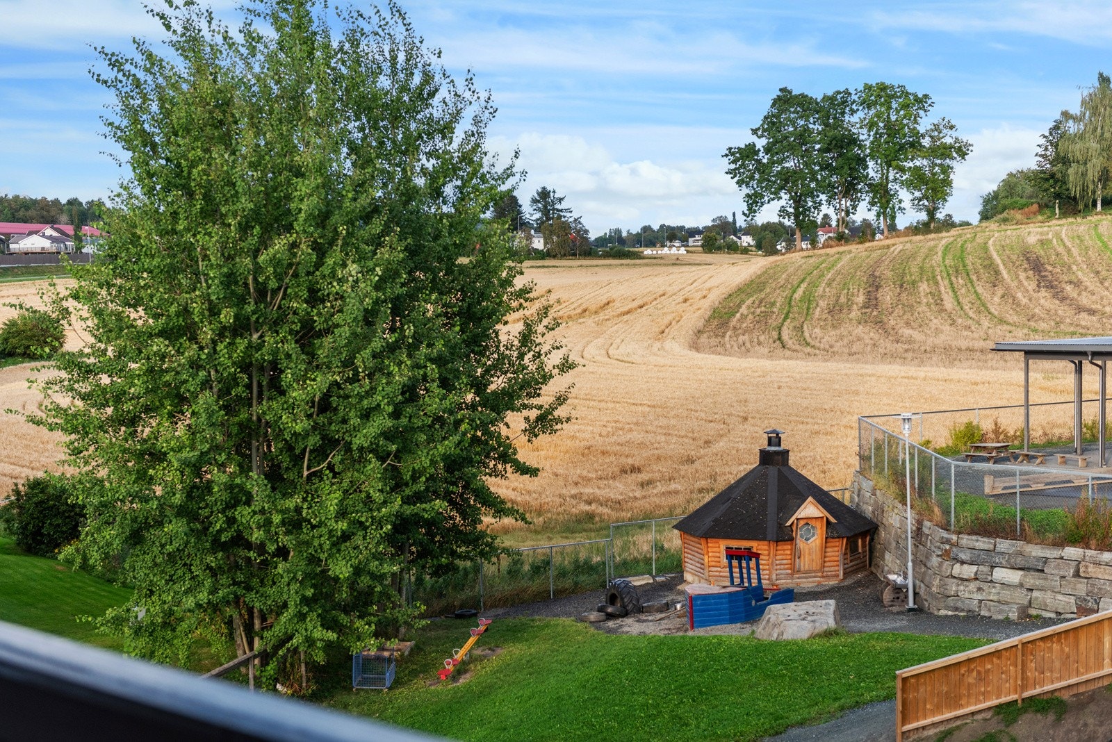 Utsikt fra svalgangen Galleribilde