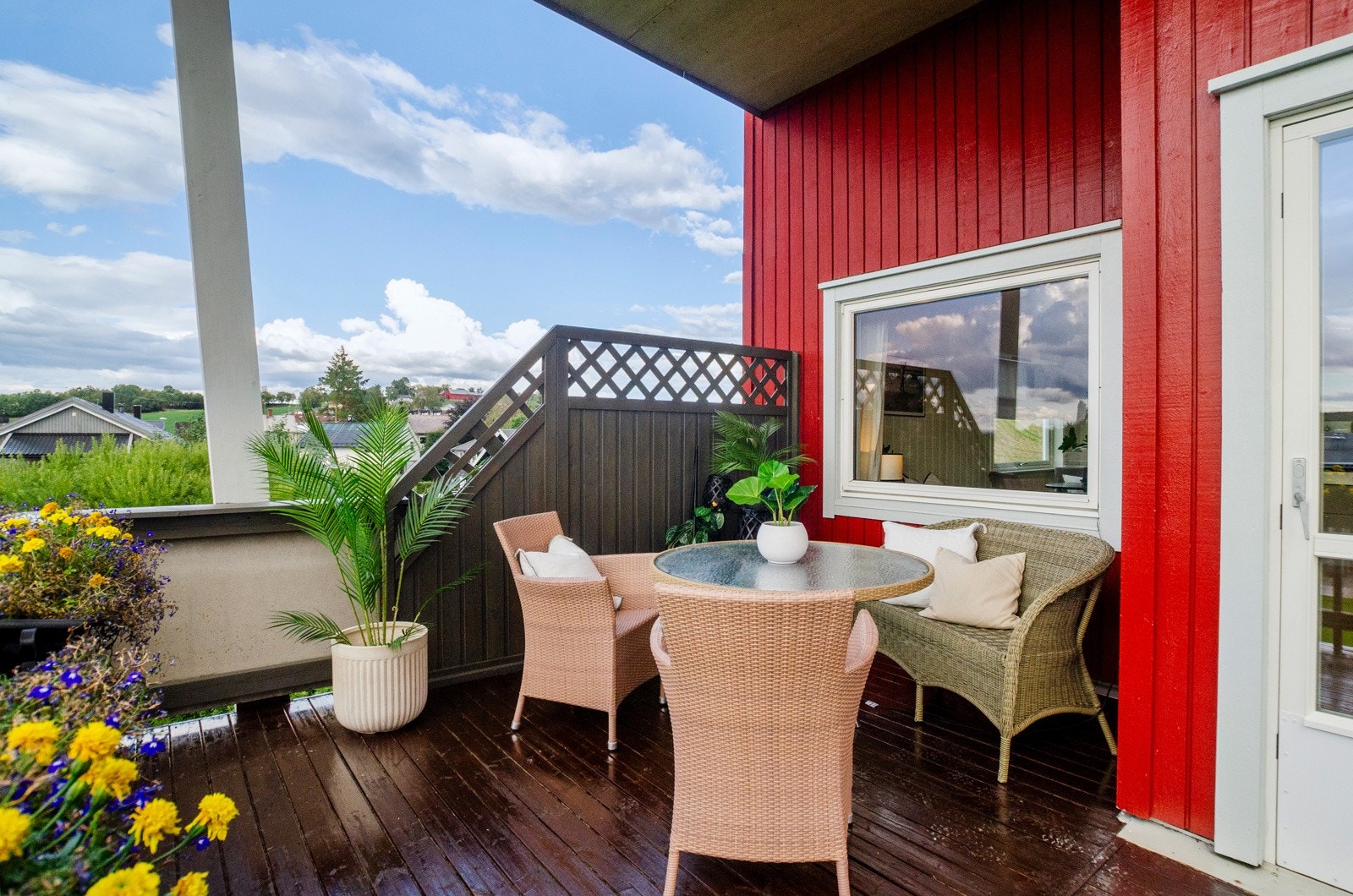 Flott takoverbygd balkong! Galleribilde