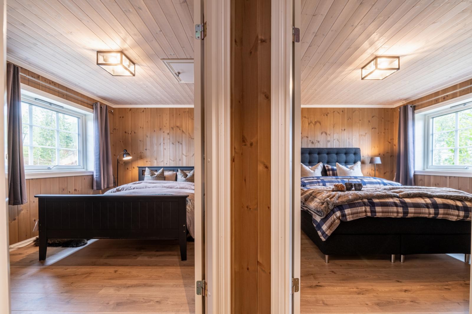 To praktiske soverom ? begge med vindu som gir godt lysinnslipp. Galleribilde