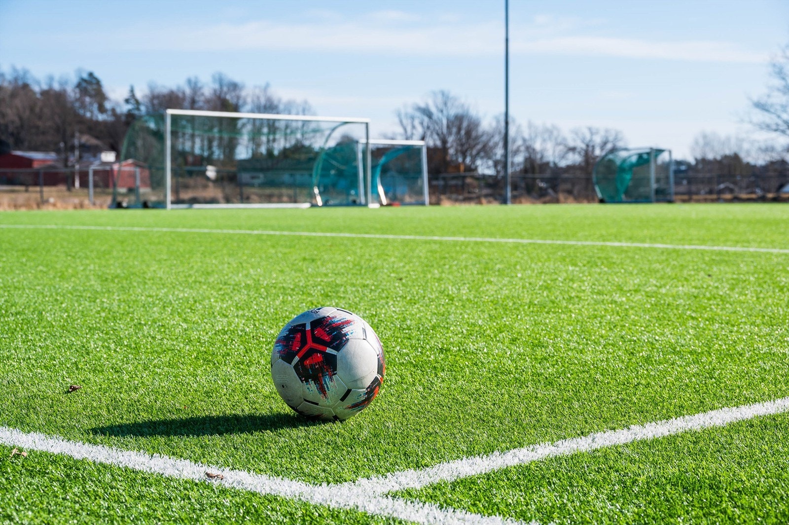 Fotballbanen på Vear Galleribilde