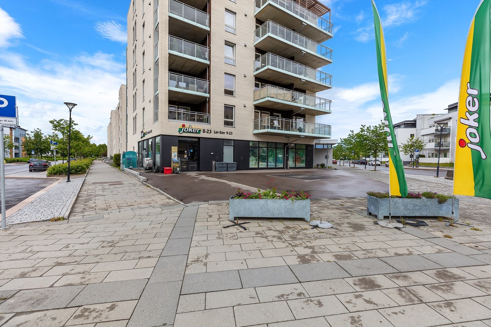 For den daglige handelen ligger Joker kun få minutters gange fra leiligheten. Galleribilde