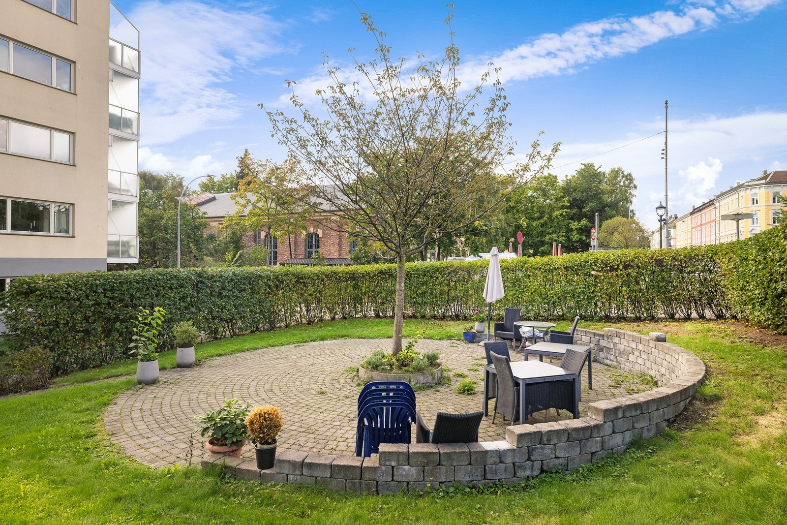 samt hyggelig sittegruppe på oversiden. Galleribilde