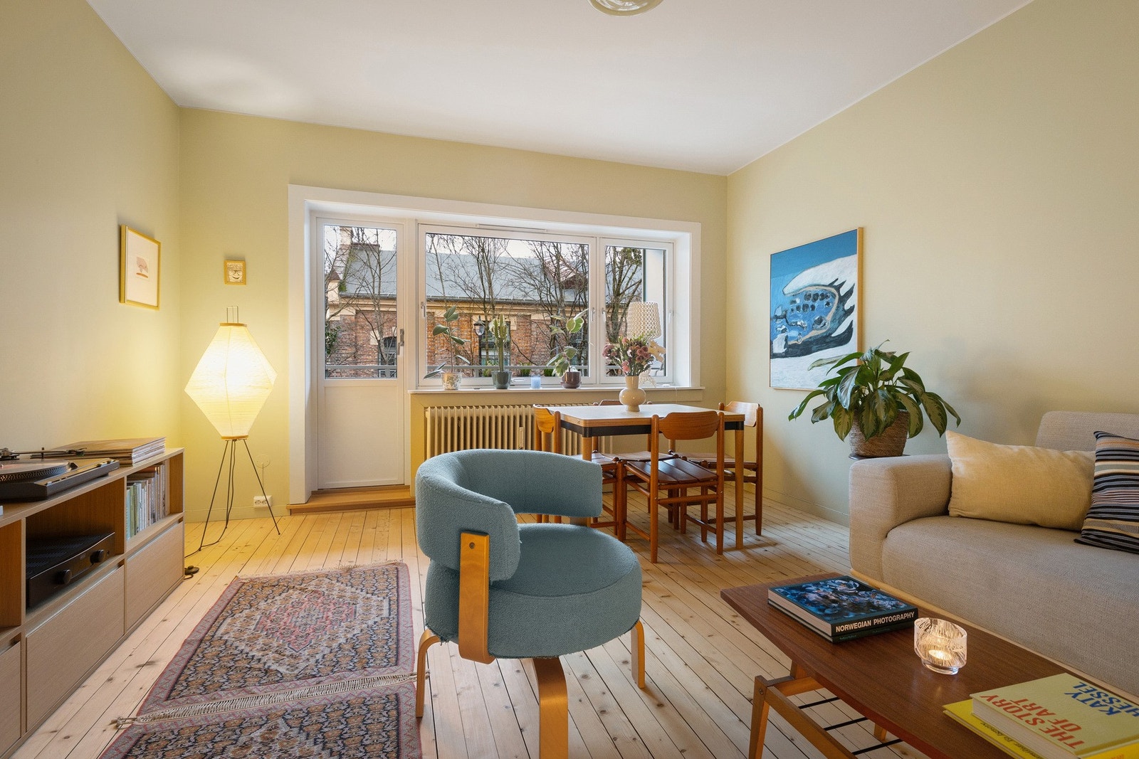 Stua er første rommet som presenteres: Galleribilde