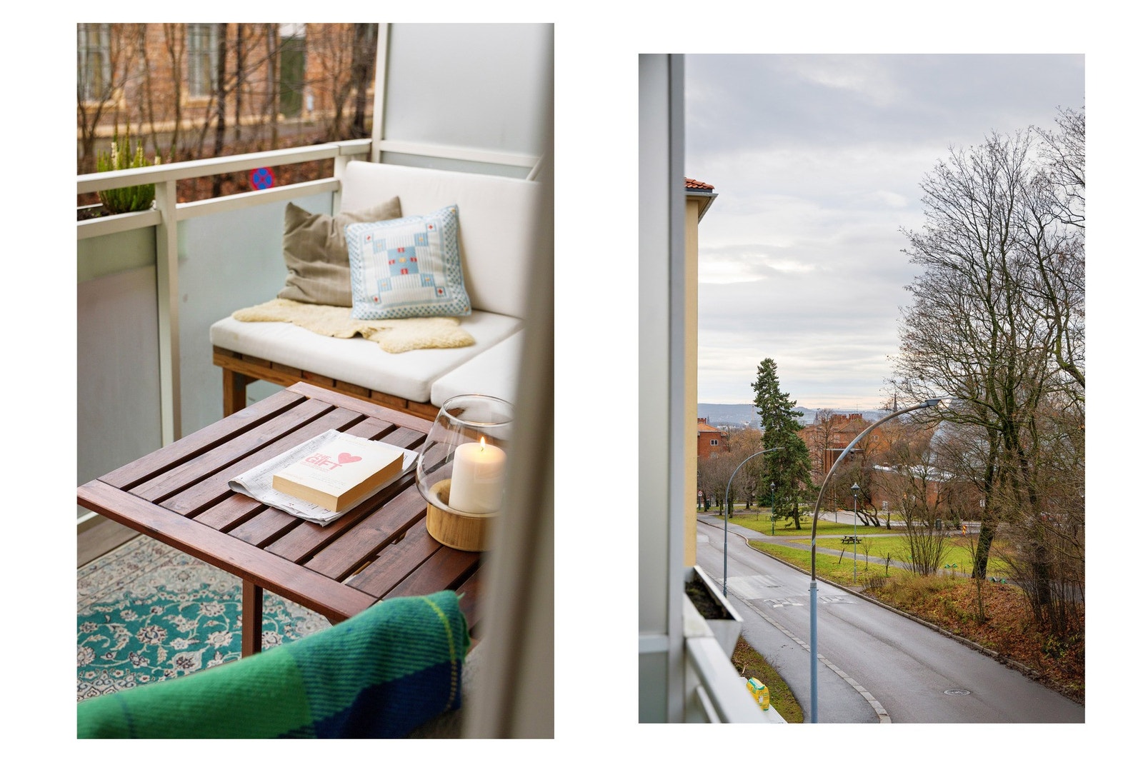 Like opp gata er fine Torshovparken. Galleribilde