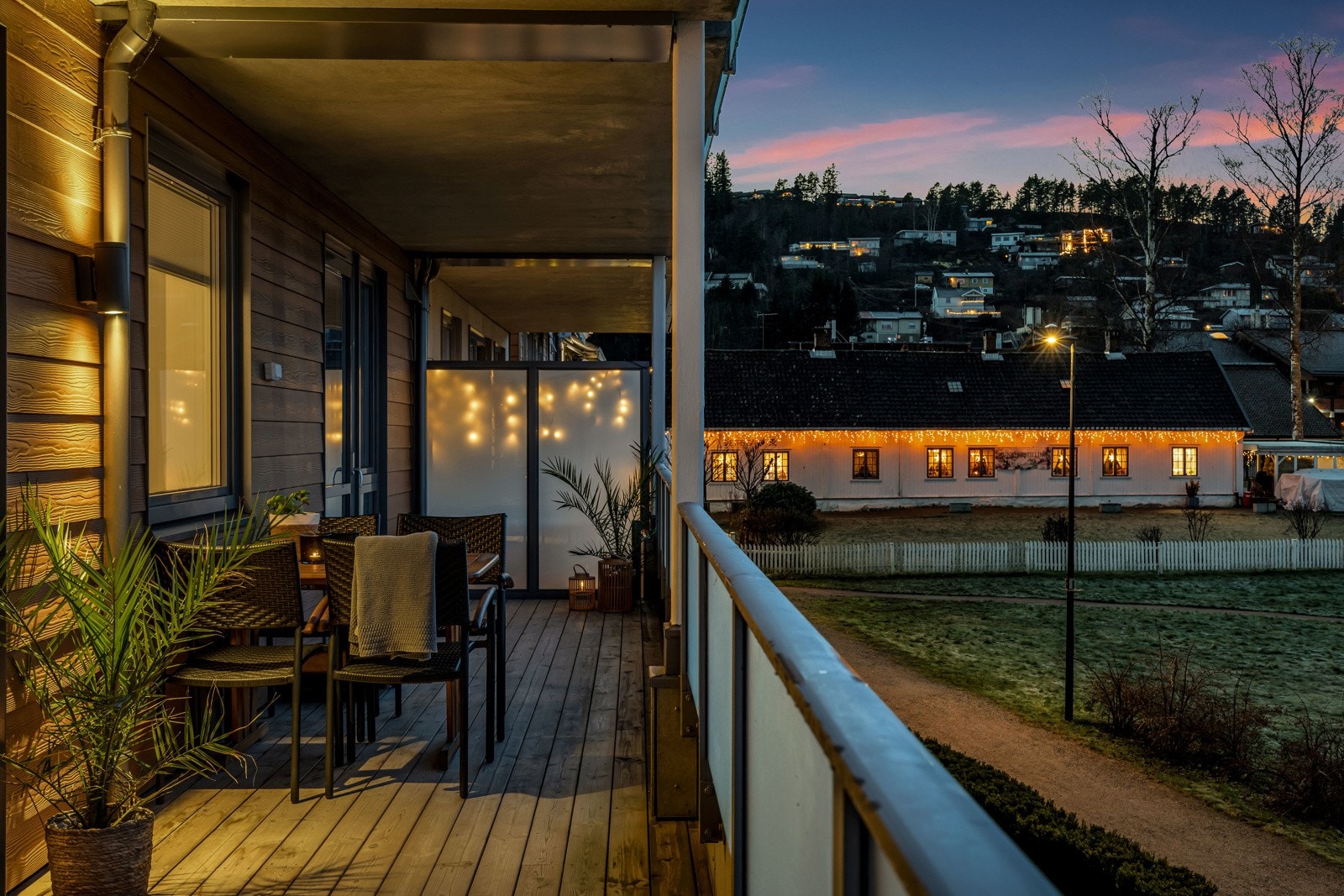 Stemningsbilde kveld. Galleribilde