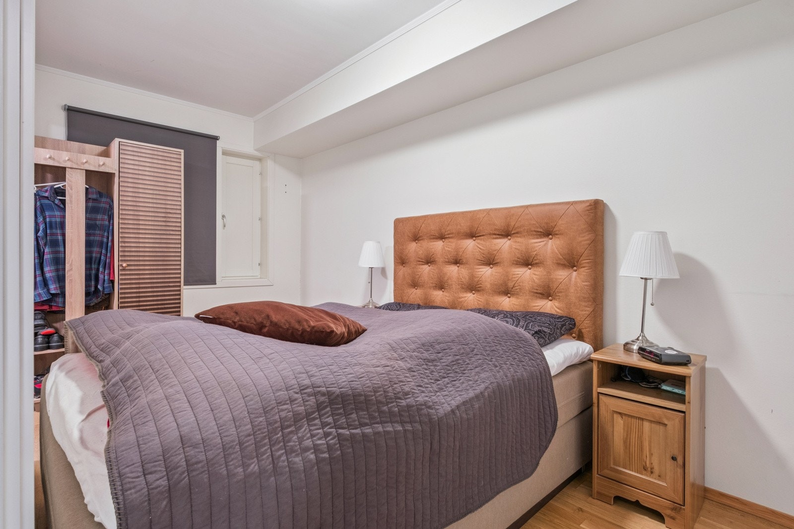 Leiligheten inneholder 2 soverom på hhv. 11 kvm og 7 kvm. Galleribilde