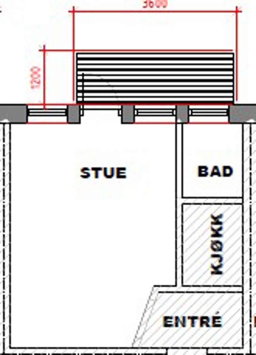 Fra balkongsøknaden Galleribilde