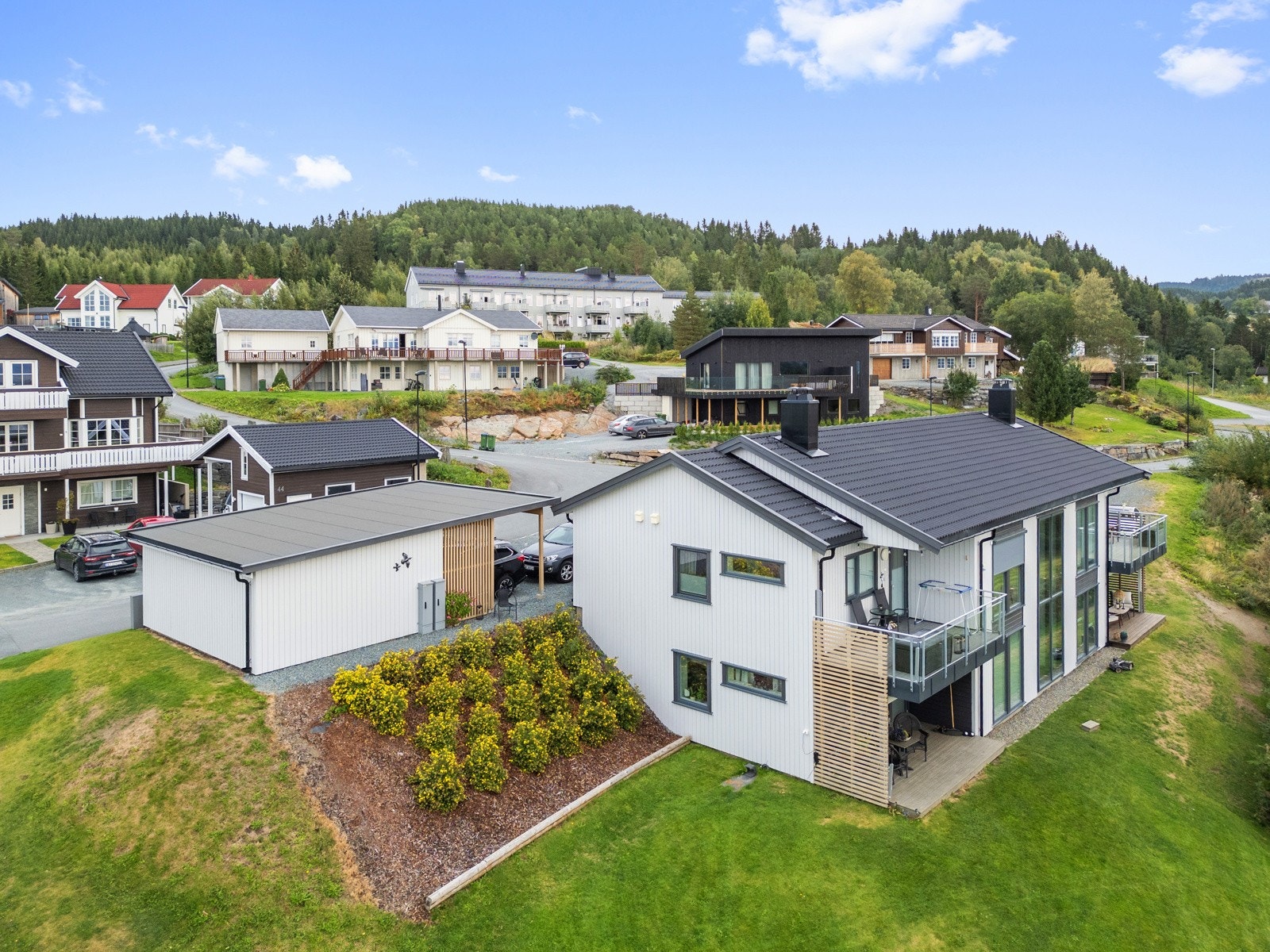 Dronefoto Galleribilde