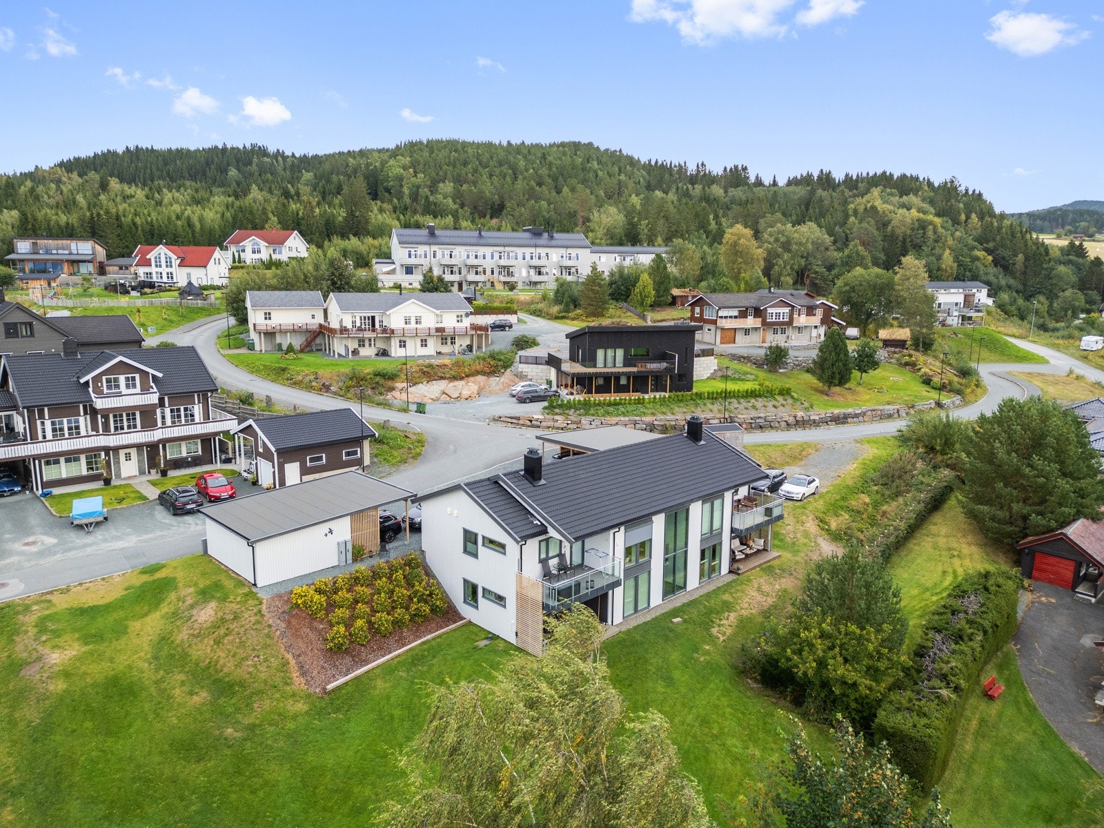 Dronefoto Galleribilde