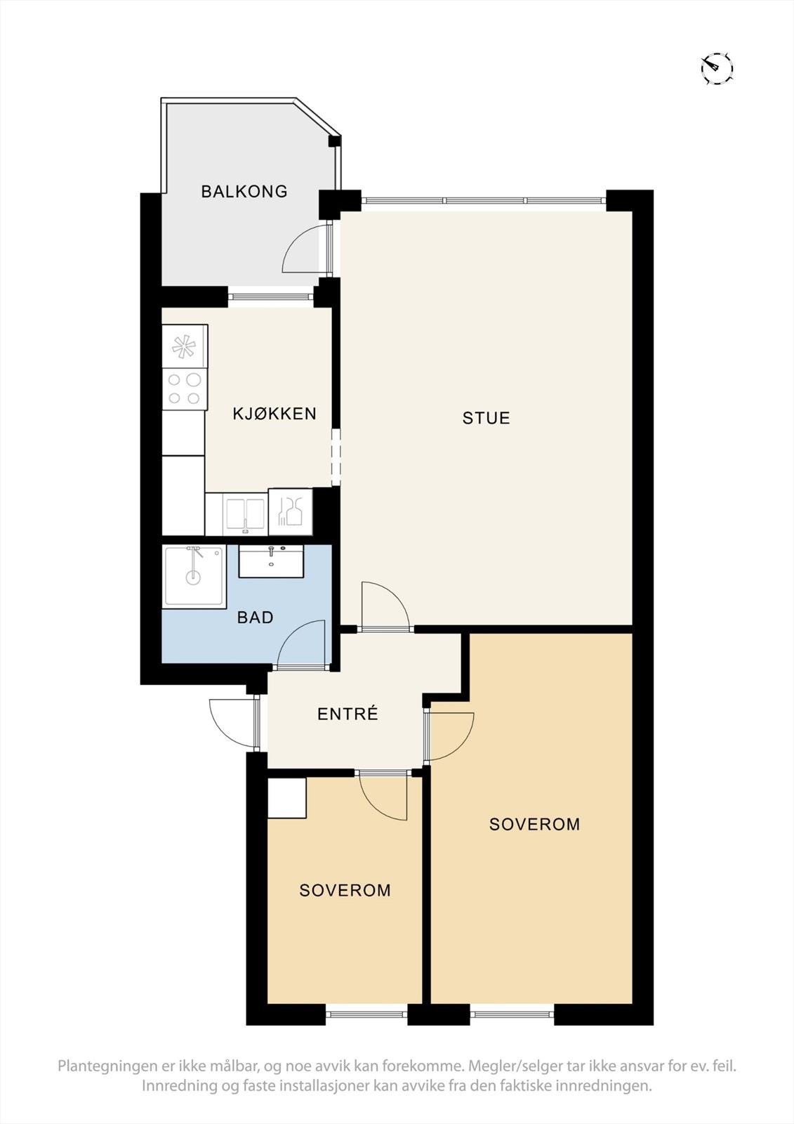 Plantegning. Velkommen på visning! Galleribilde