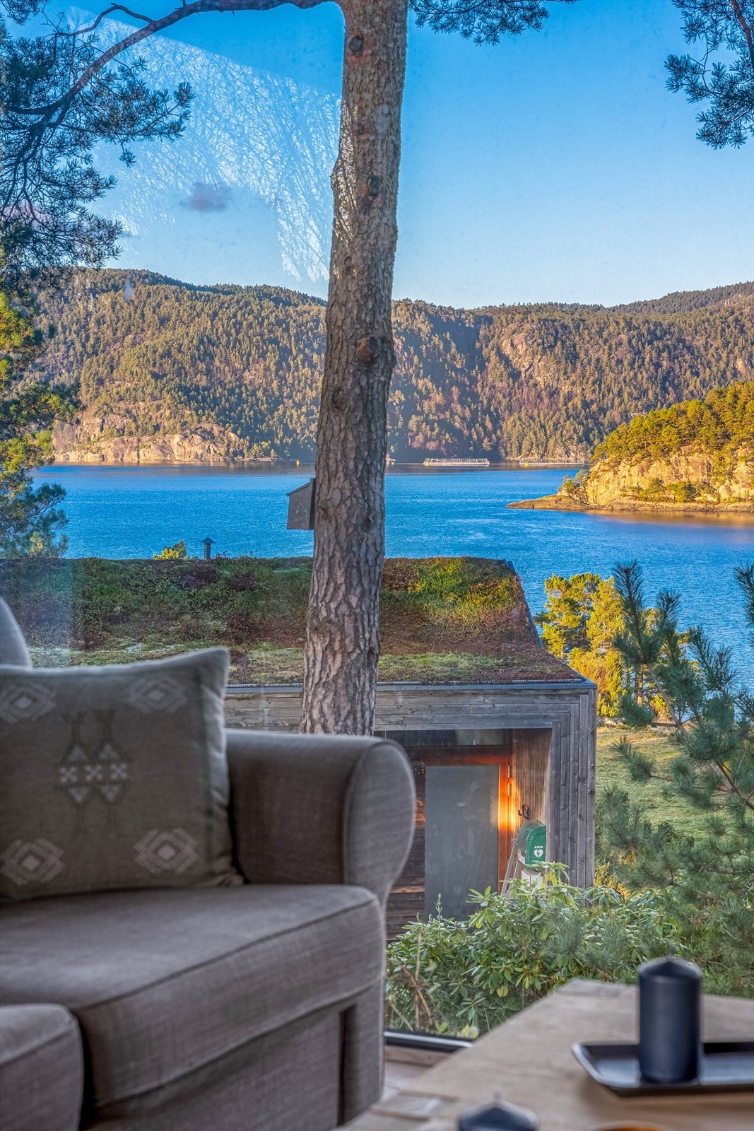 Hytten gjør seg godt for alle sesonger. Galleribilde