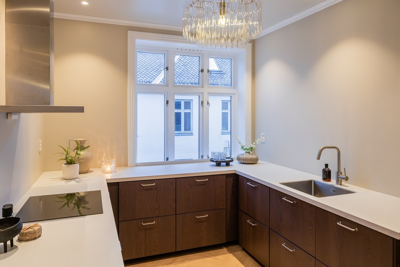 Kjøkkenet er vurdert til tilstandsgrad 0 av takstmann og fremstår som nytt og ubrukt. Galleribilde