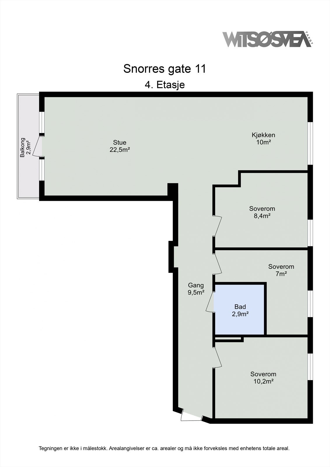 Planskisse. Velkommen på visning! Galleribilde