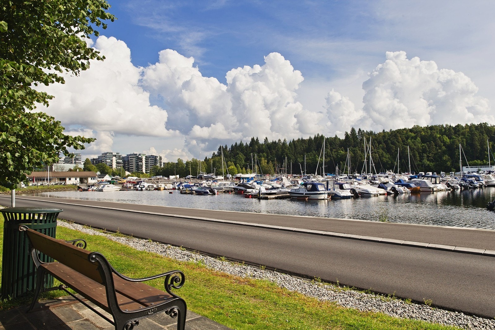 Løpeturer langs Bestumkilen er idyllisk og lett oppnåelig. Galleribilde