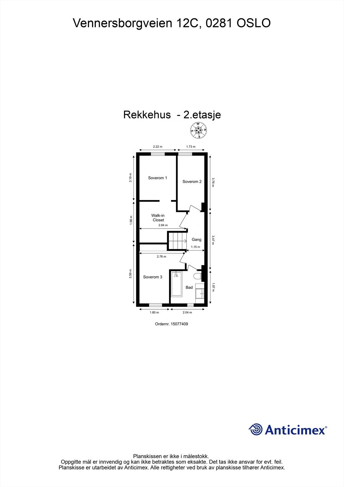 Plantegning-2.etasje Galleribilde