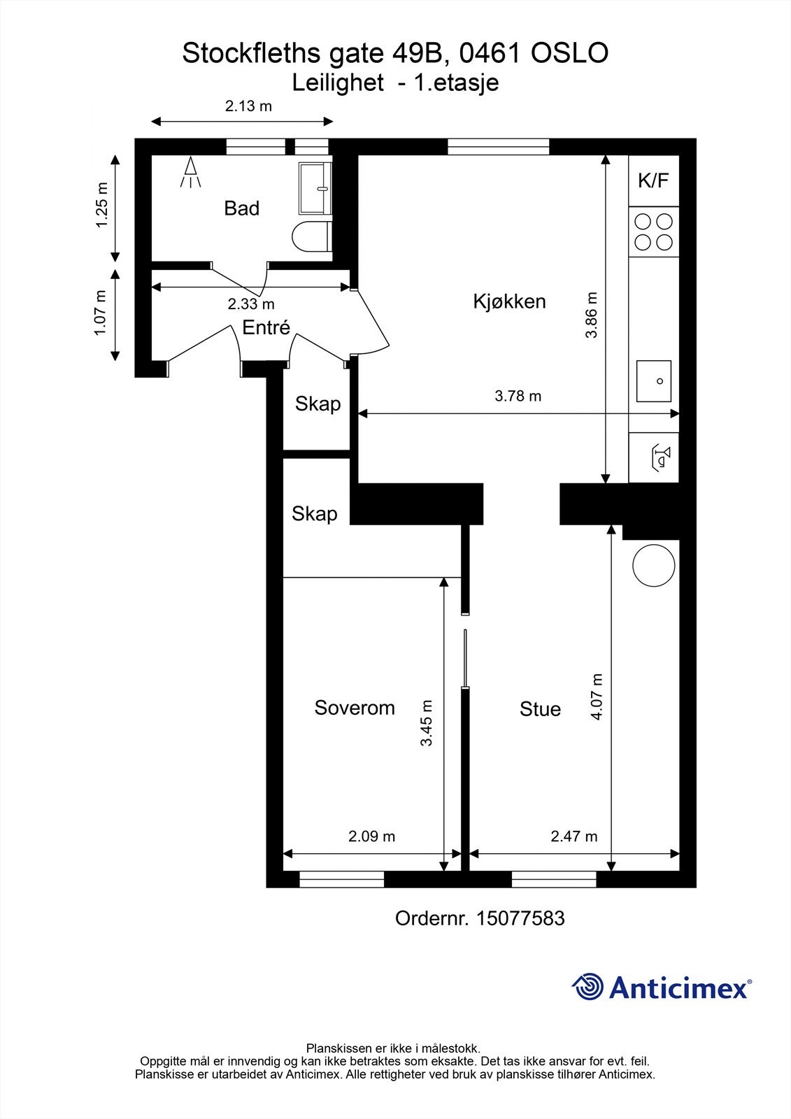 Plantegning. Galleribilde