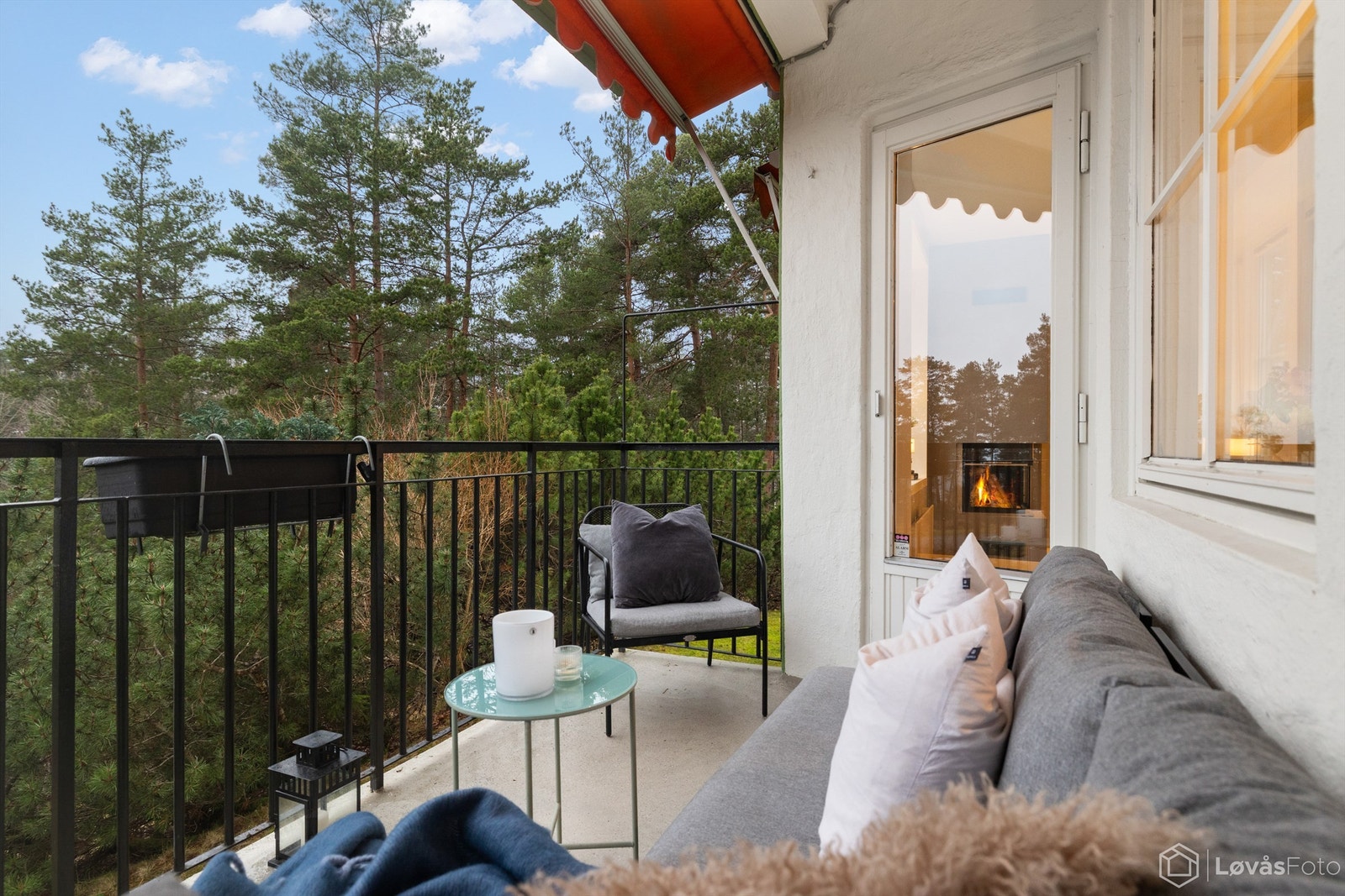 Balkong. Galleribilde