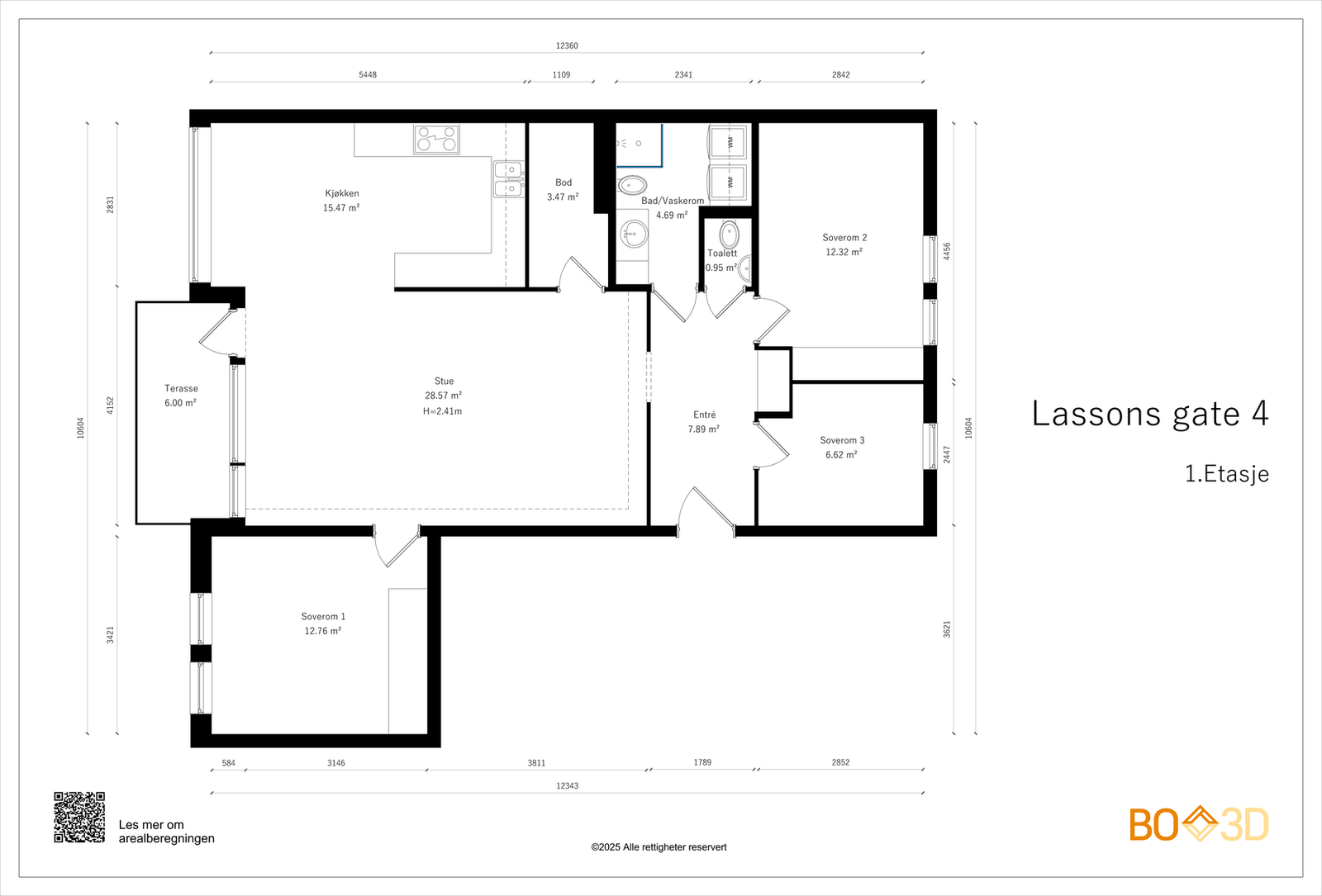 Plantegning. Galleribilde