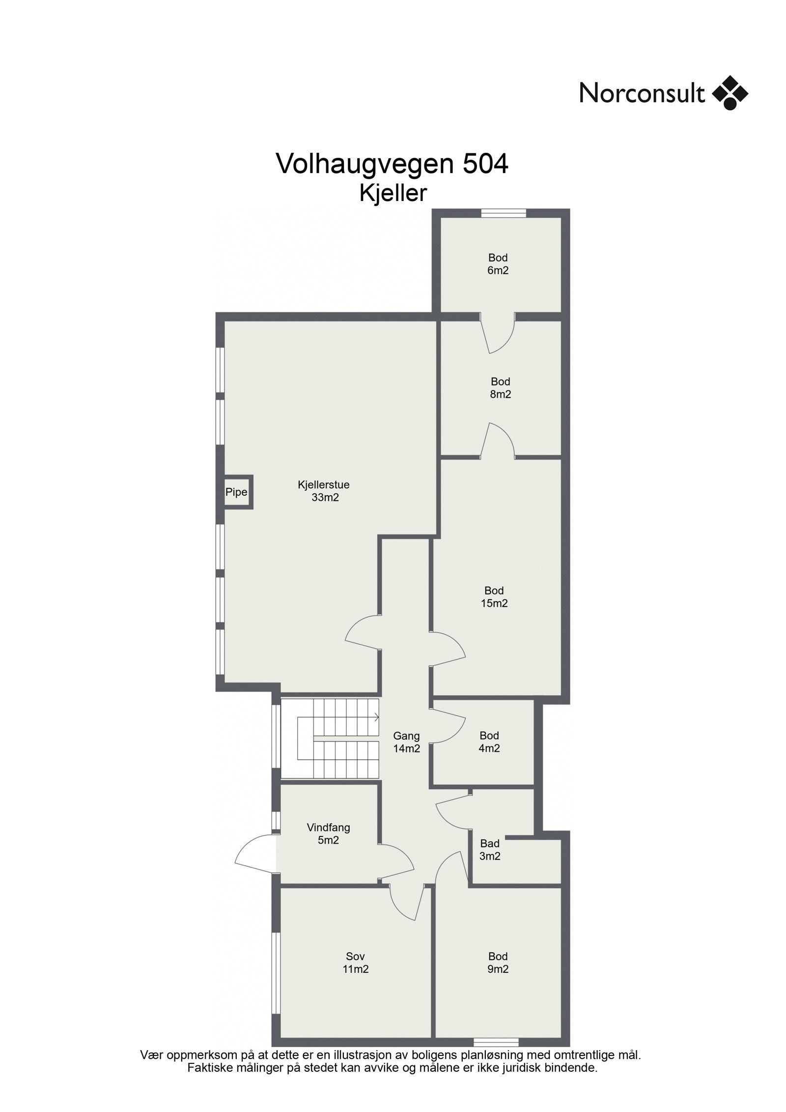 Planskisse 2. etasje Galleribilde