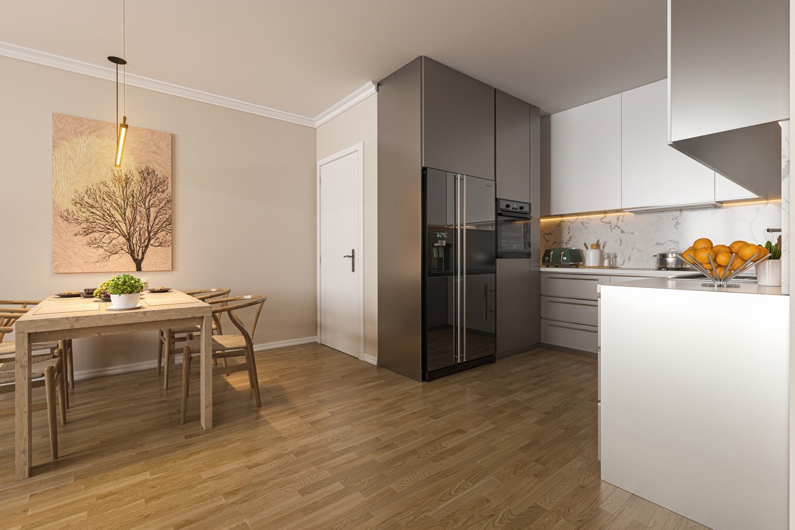 Illustrasjoner av alternativ planløsning Galleribilde