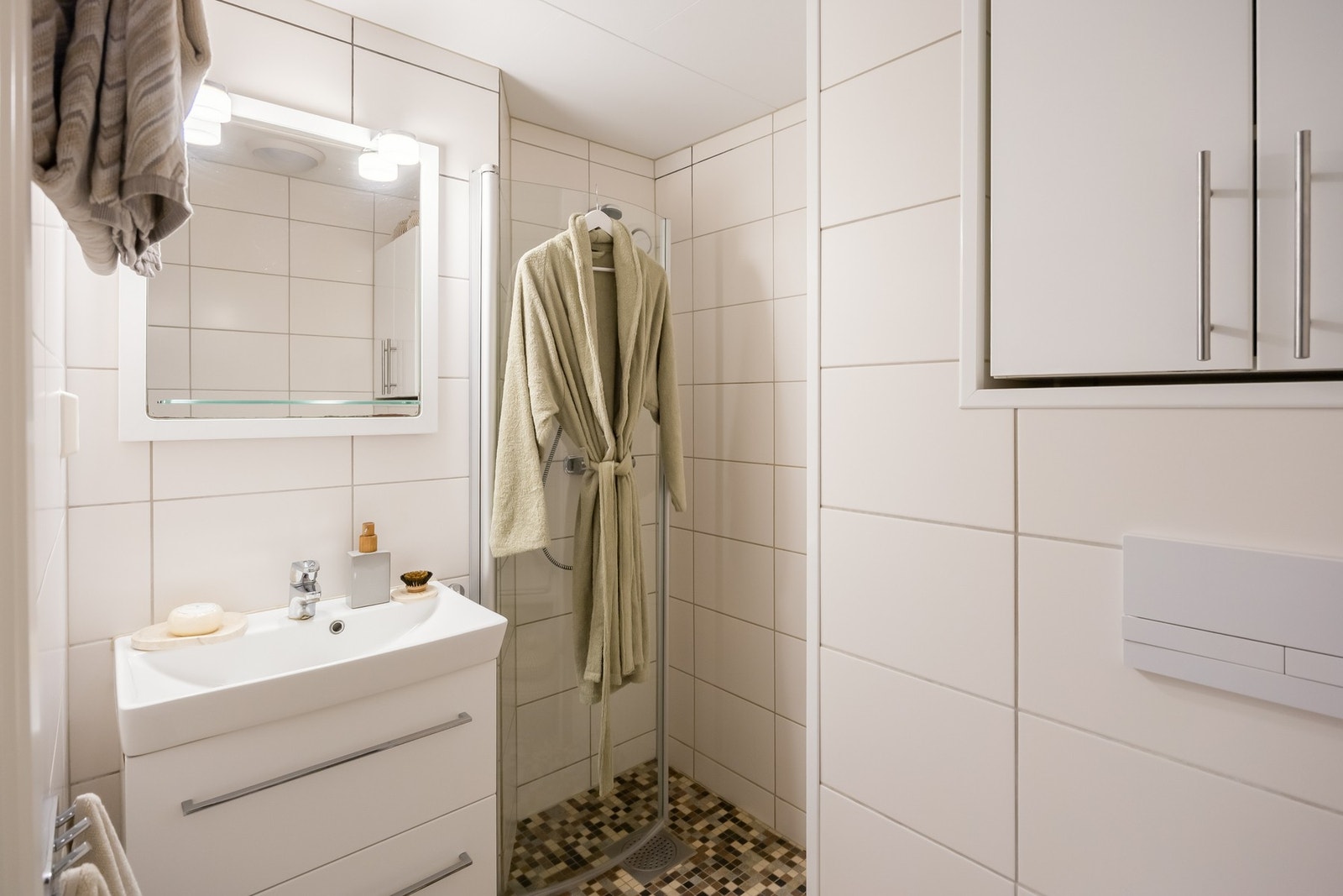 Badet ble pusset opp i 2011 og fremstår med en moderne standard. Galleribilde