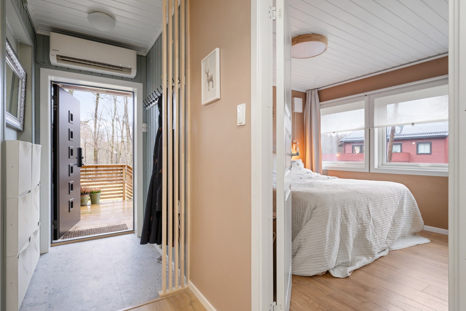 Det er montert varmepumpe. Galleribilde