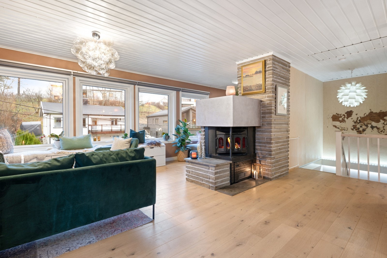 Velkommen inn i denne lekre boligen. Galleribilde