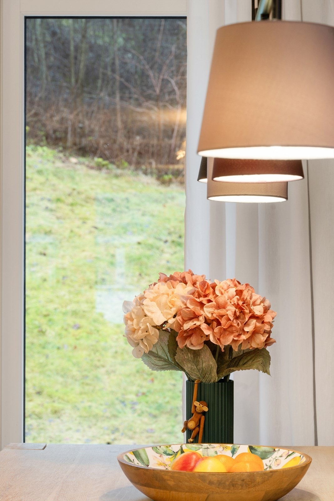 Fint utsyn over hagen. Galleribilde