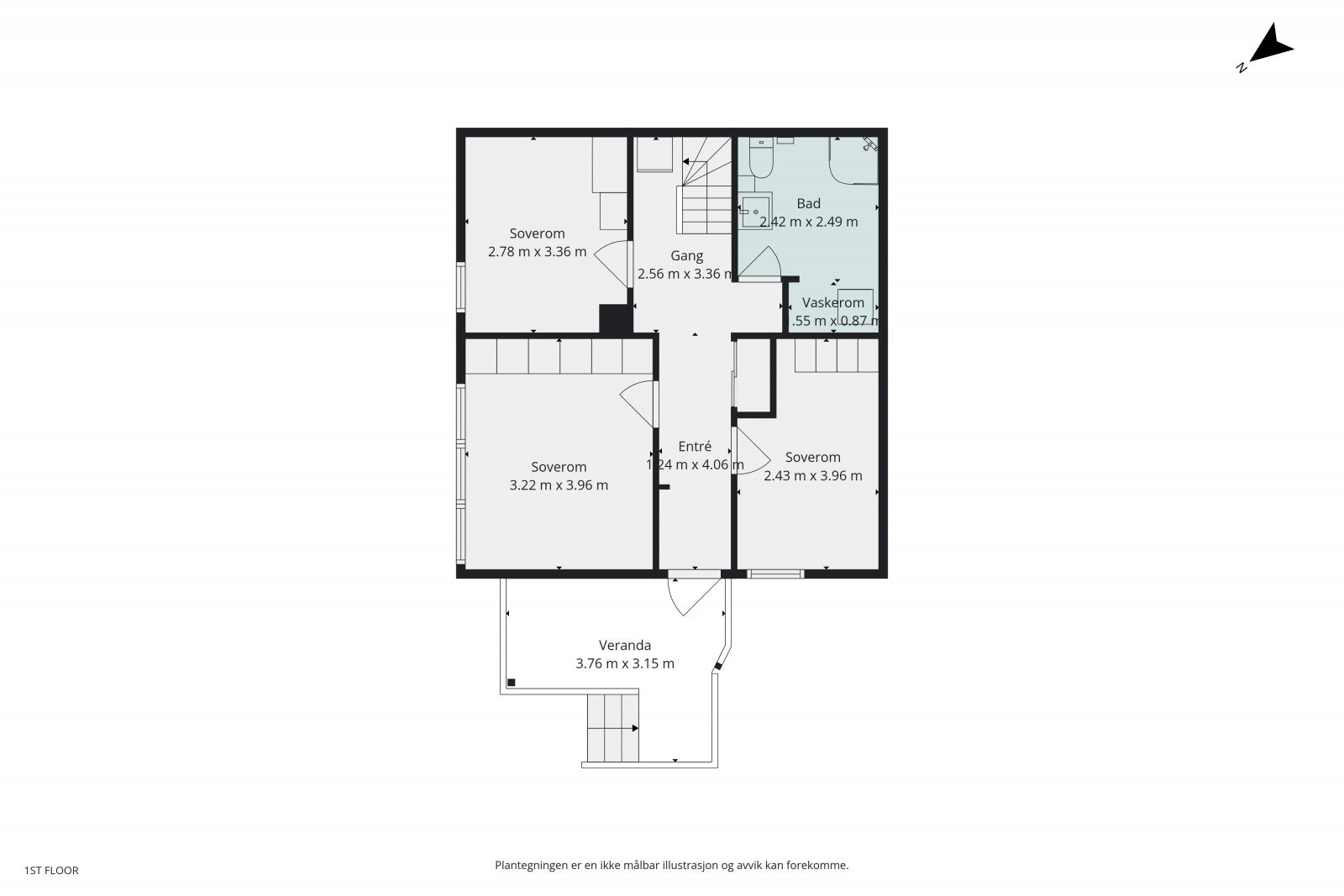 Plantegning Galleribilde