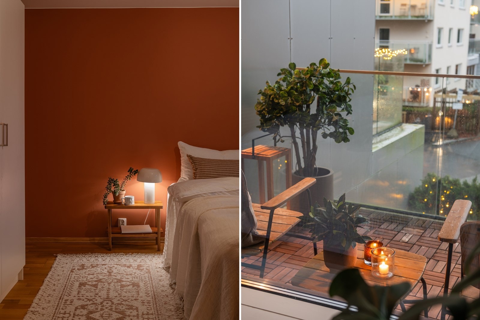 Detalj fra soverom. Galleribilde