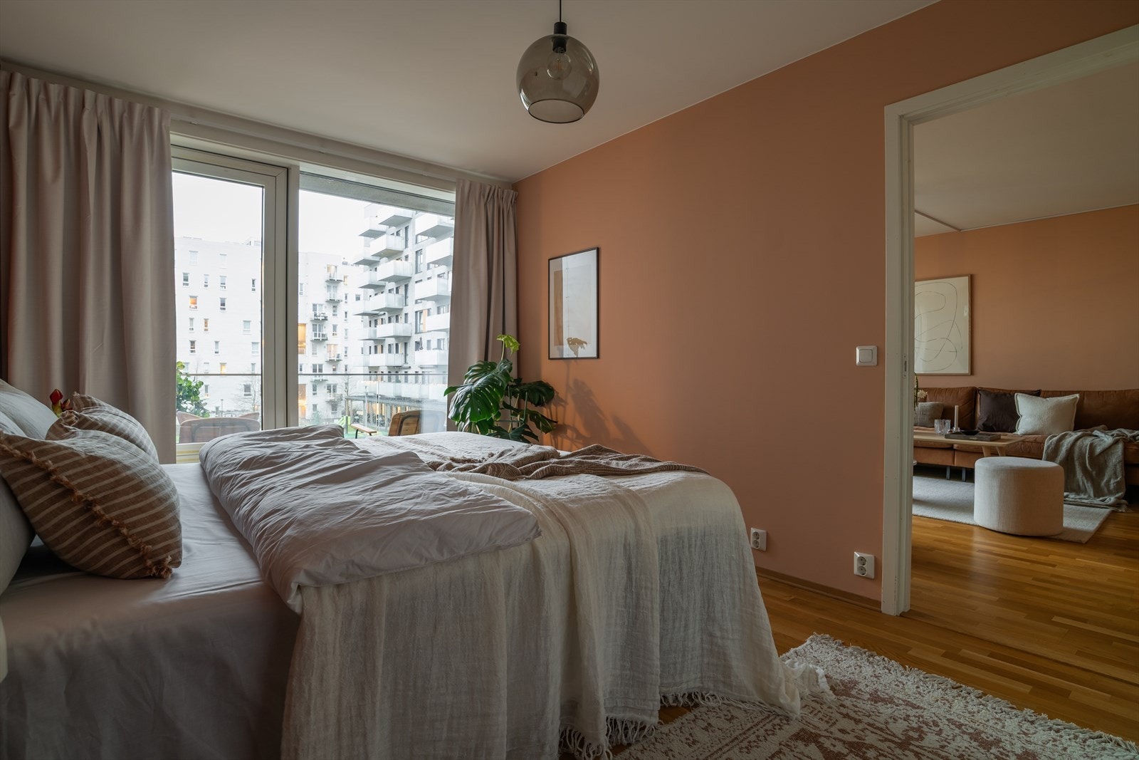 Her har du god plass til dobbeltseng. Galleribilde