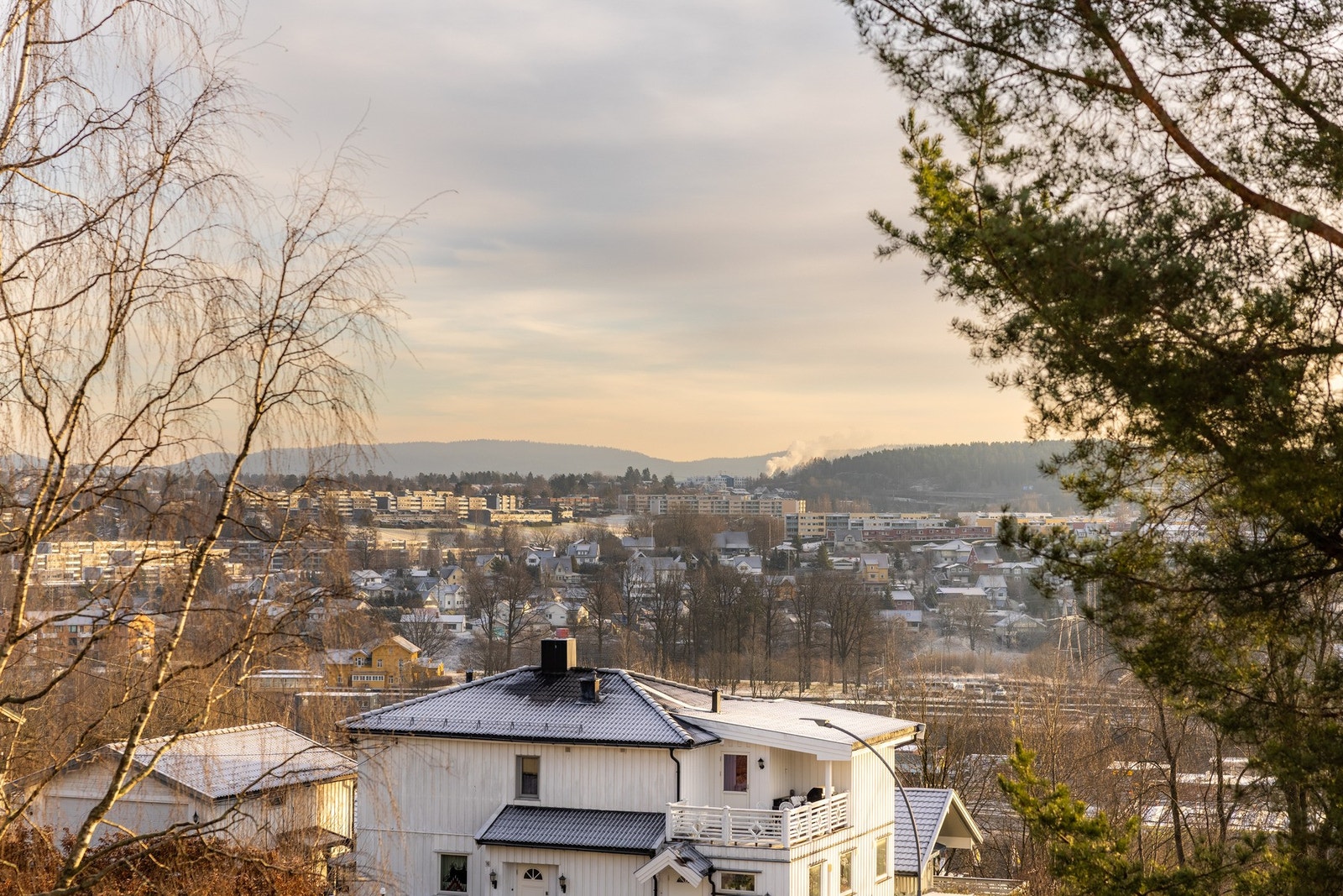 Her kan du nyte soloppgangen helt fred Galleribilde