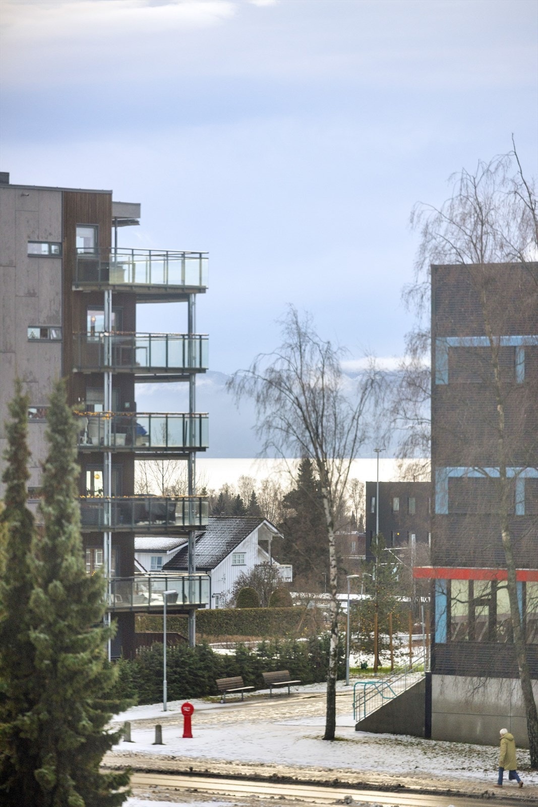 Utsyn fra balkongen. Galleribilde