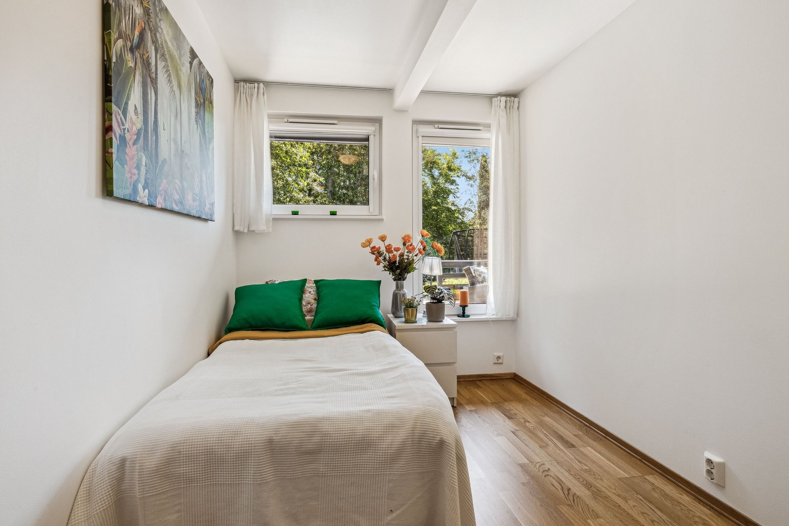 Soverom nr 3, underetasje Galleribilde