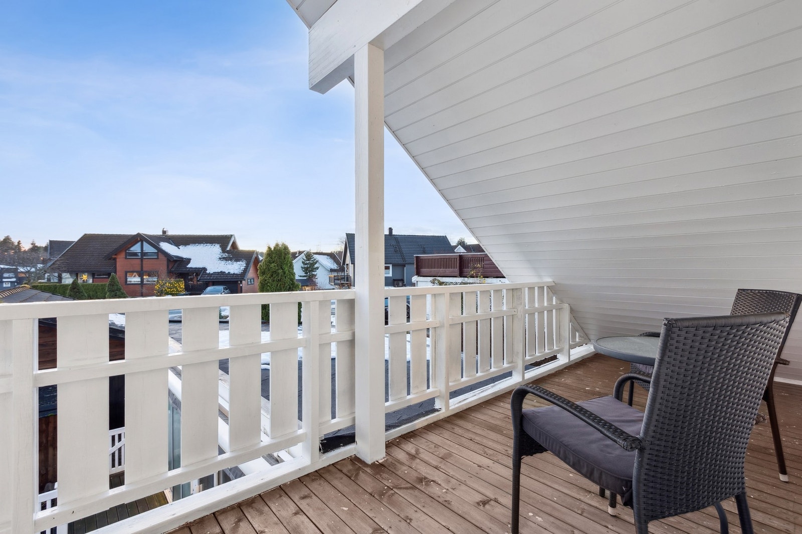 Her kan man nyte kveldssola. Galleribilde